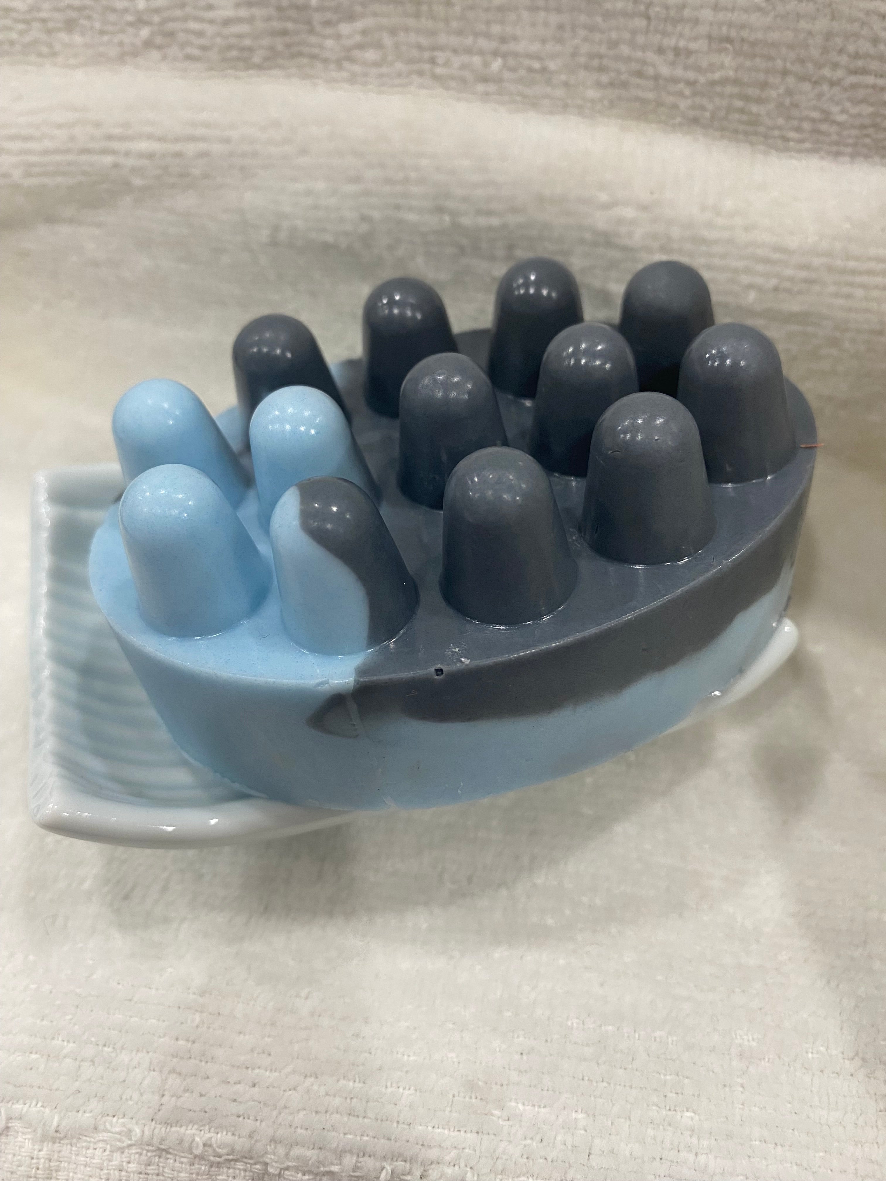 Triple butter massage soap