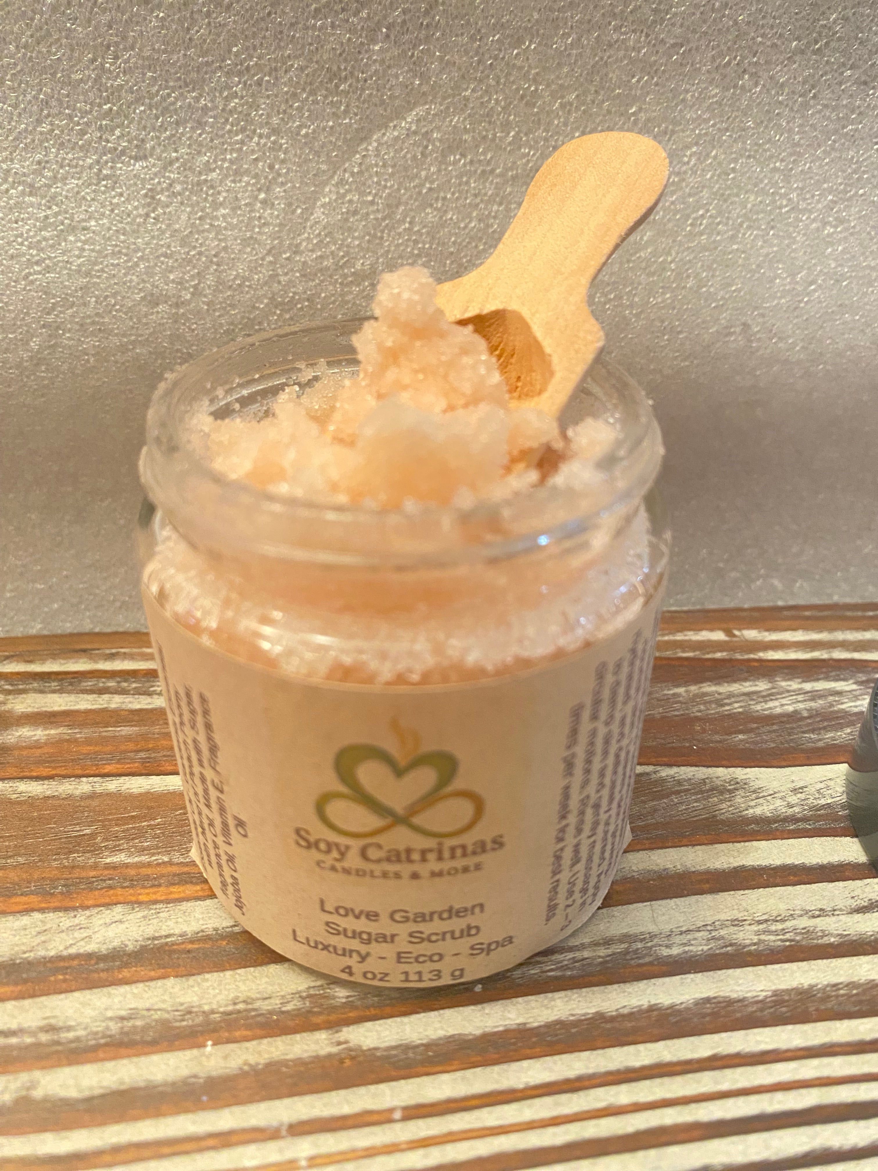 Love garden sugar scrub