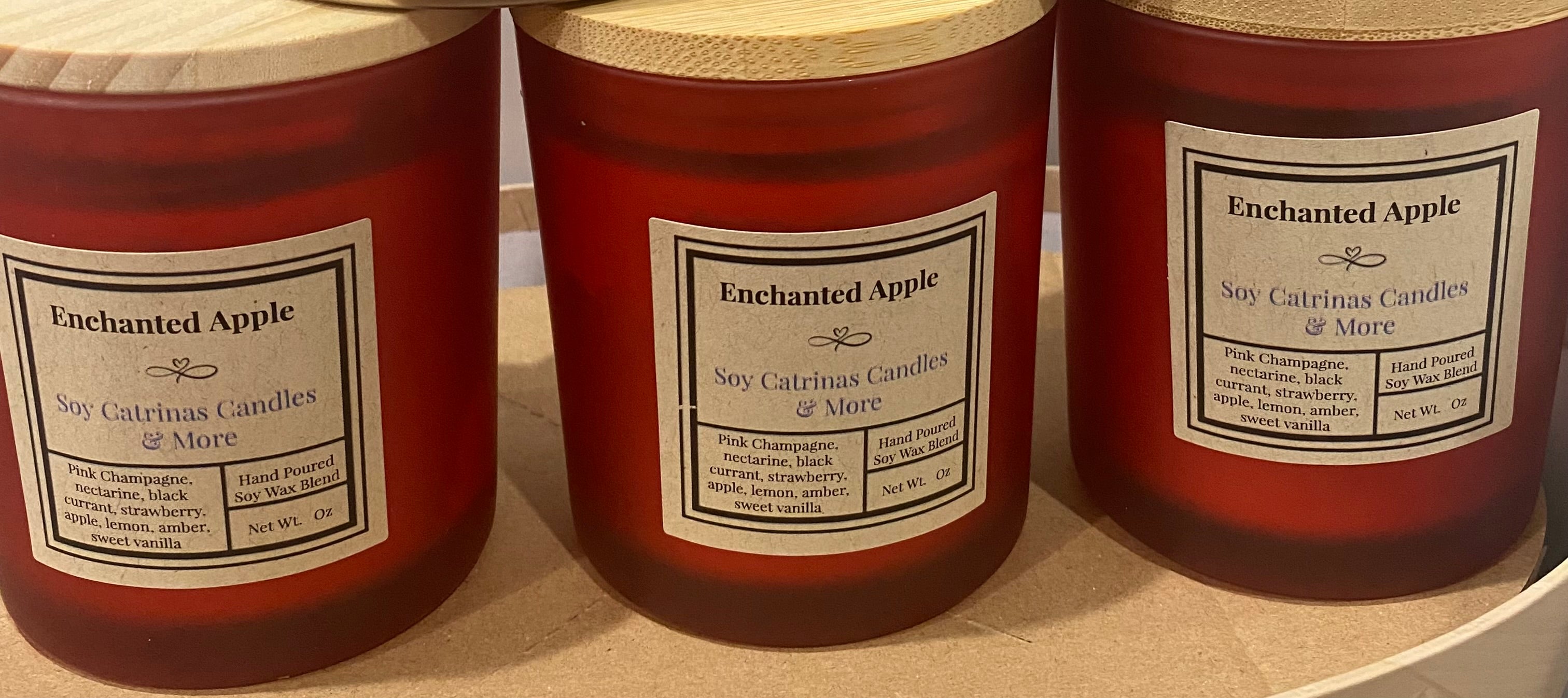 Enchanted Apple | Sweet Crisp Apple Scent Candle 🍎✨