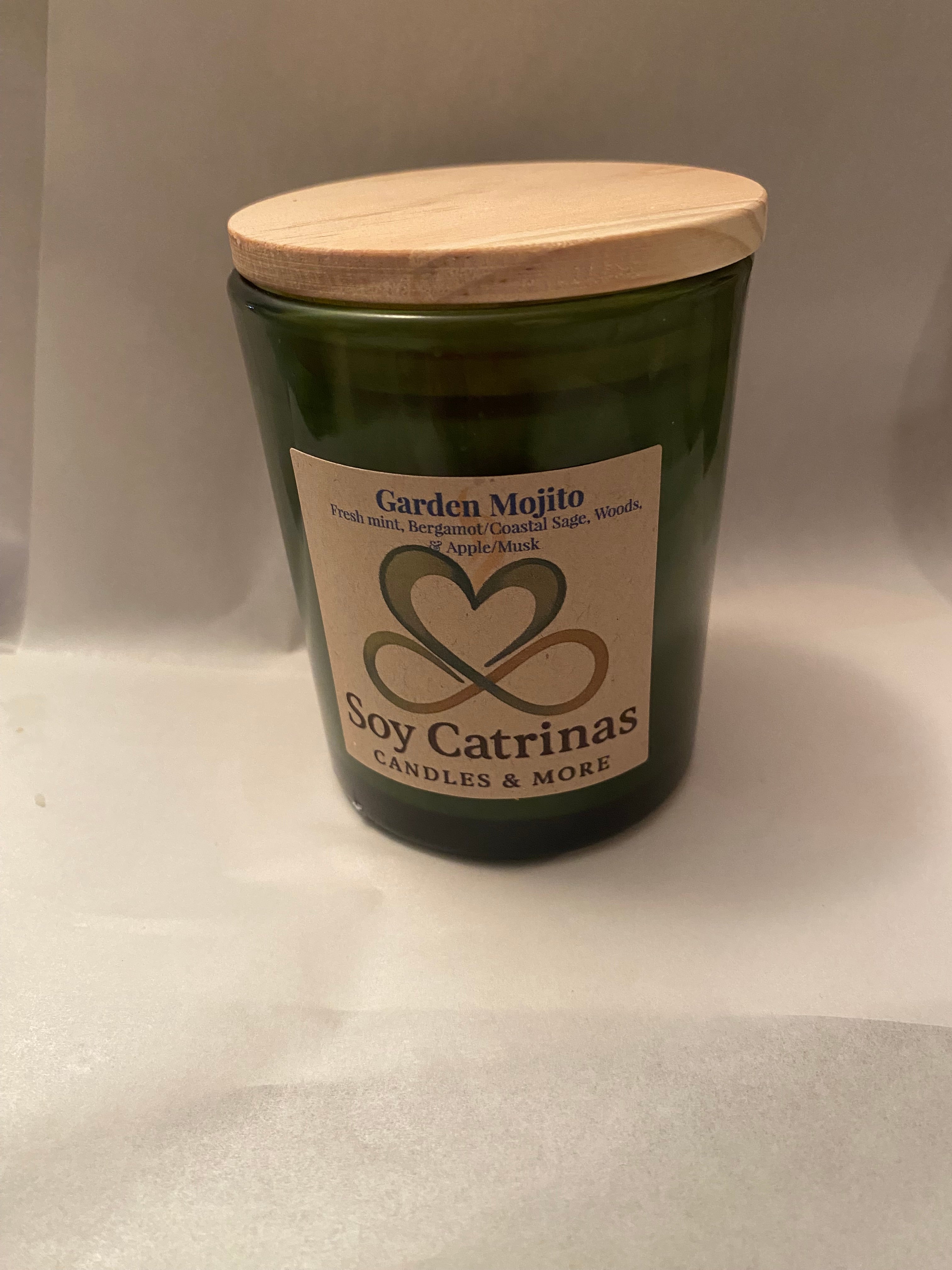 Garden Mojito | Fresh Mint Lime Scented Soy Candle 🍃✨